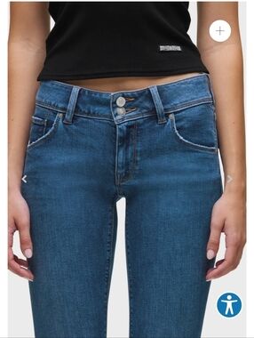 Hudson Collin Flap Jeans Women's Skinny Blue Denim